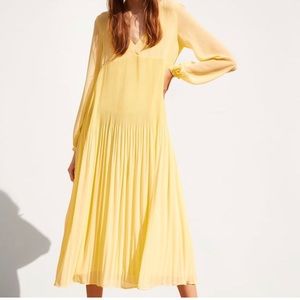 ZARA pleated maxi